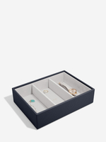 Органайзер для часов и аксессуаров Stackers Classic Watch Accessory Layer, 3 отделения - Mink (#stackers #bam #органайзердляочков #органайзер_для_очков / Искусственная кожа / White / белый / White / Китай / 6 / 300 / 300)