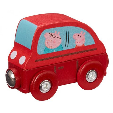 Peppa Pig - деревянная мини-автомобиль 07215 C