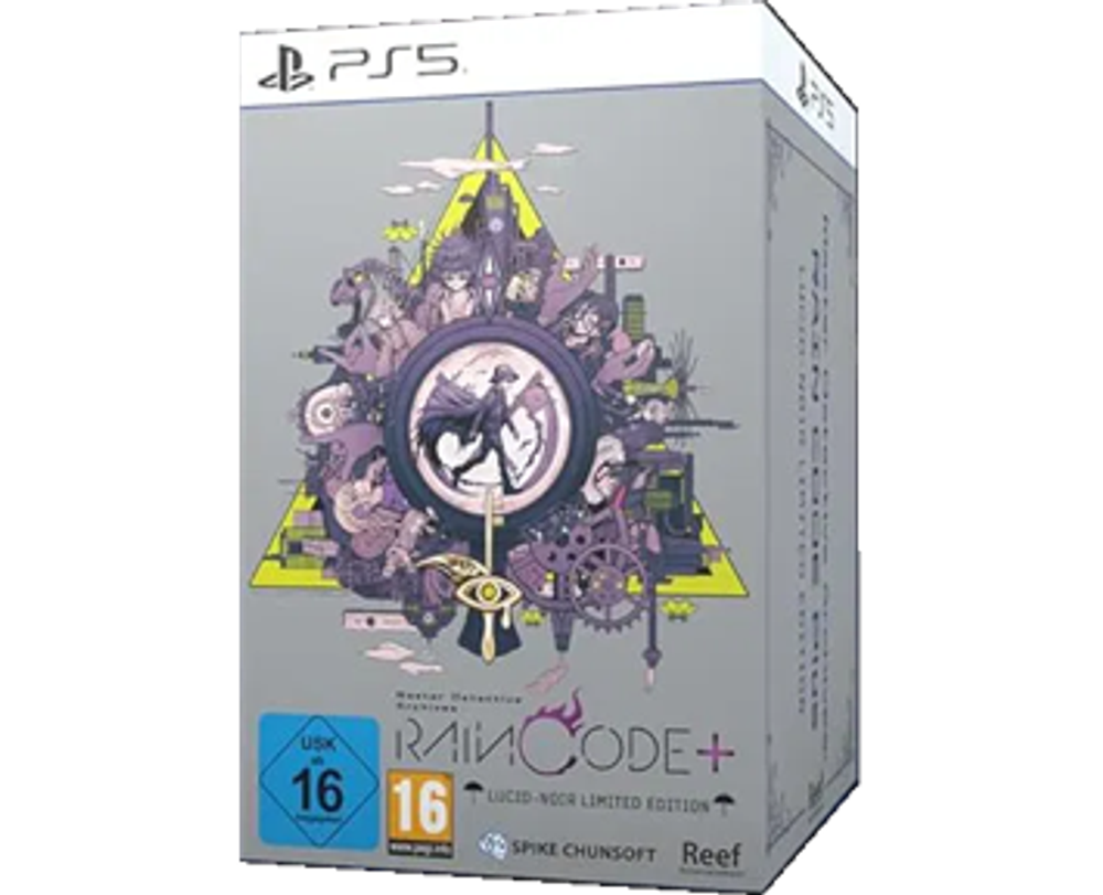 Master Detective Archives RAIN CODE Plus Lucid-Noir Limited Edition (PS5) NEW