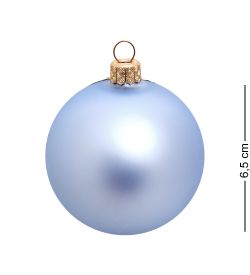 НФШ-1397 Ел. украшение Шар «Дед Мороз» 65 мм