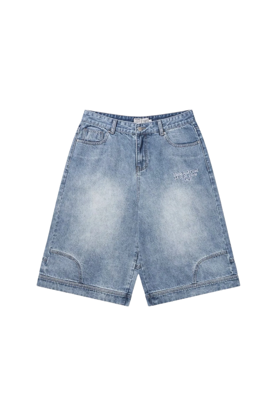 Джинсовые шорты HARSHandCRUEL Upside Down Denim Shorts