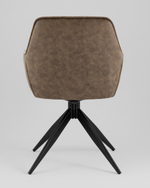 Стул обеденный Alba экокожа коричневый