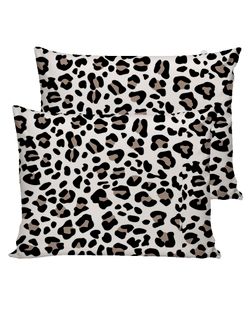 Постельное белье Simple House "Panther (полисатин)" евро  Наволочка 50х70 см 2 шт  Простынь  240х215 см  Пододеяльник 200х215 см