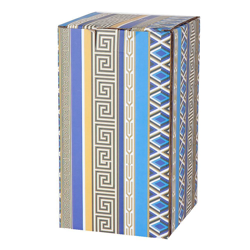 Ваза "Golden Blue" 19,5*10,7см v=600мл (фарфор) (подарочная упаковка)