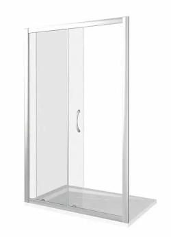 Душевая дверь в нишу Bas Latte WTW-120-C-WE 120*185 без поддона