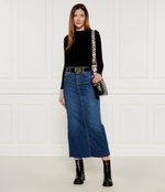 Джинсовая юбка Liu Jo - голубой(UF4105 D4811)