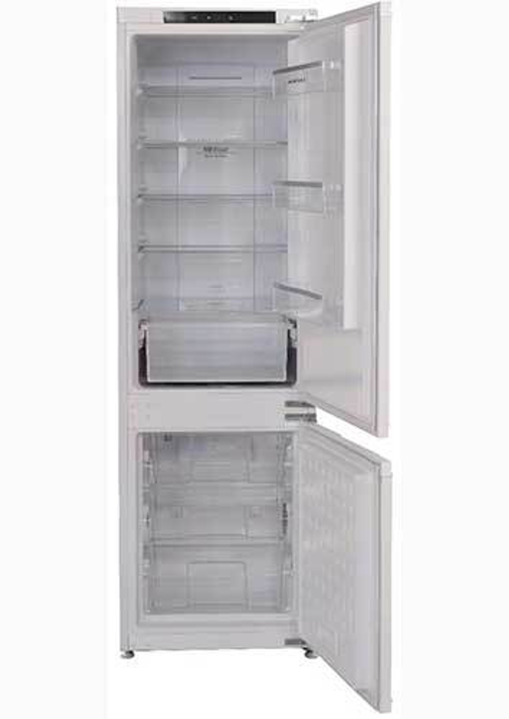 Встраиваемый двухкамерный холодильник Ascoli ADRF250WEMBI