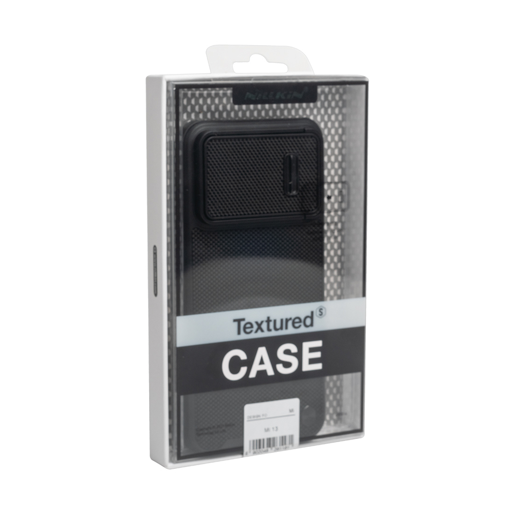 Чехол для телефона NILLKIN для Xiaomi 13 TCS-02 Textured Case S Чёрный