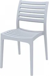Стул пластиковый Ares серебристый