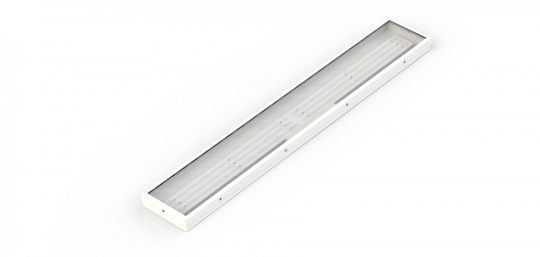 Светильник LED ДВО NPO Glass 47/6200 opal 3K 1200х180х50мм DIORA