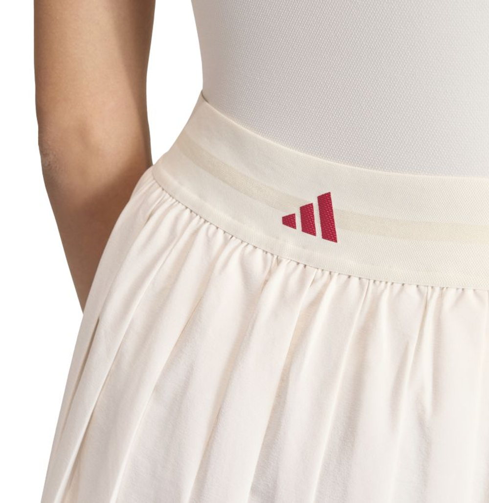 Теннисная юбка Adidas Classics Pleated - cream white