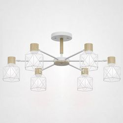 Люстра на штанге Imperiumloft Corf White CORF-B01