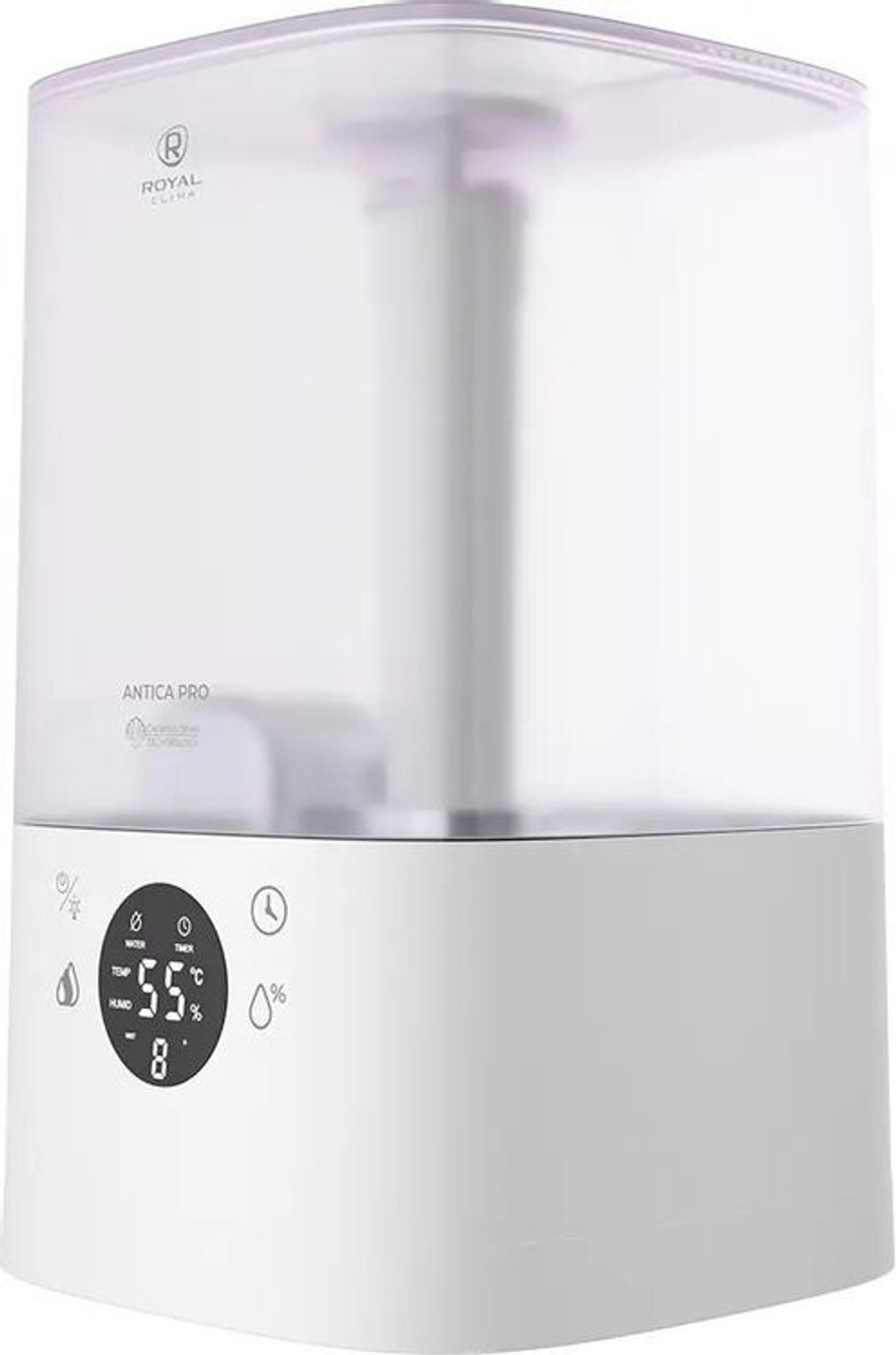 Увлажнитель воздуха ультразвуковой Royal Clima RUH-ANP300/4.3E-WT,  4.3л,  белый