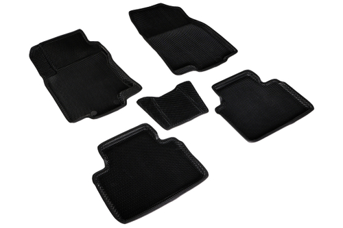 Коврики EVA 3D соты для Renault Koleos II 2017-н.в., Seintex.95433