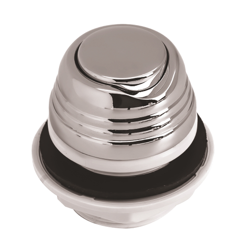 Кнопка включения гидромассажа АКВА (металл, хром) 28.030