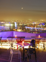 Кресло прозрачное Siesta Contract Crystal, оранжевый