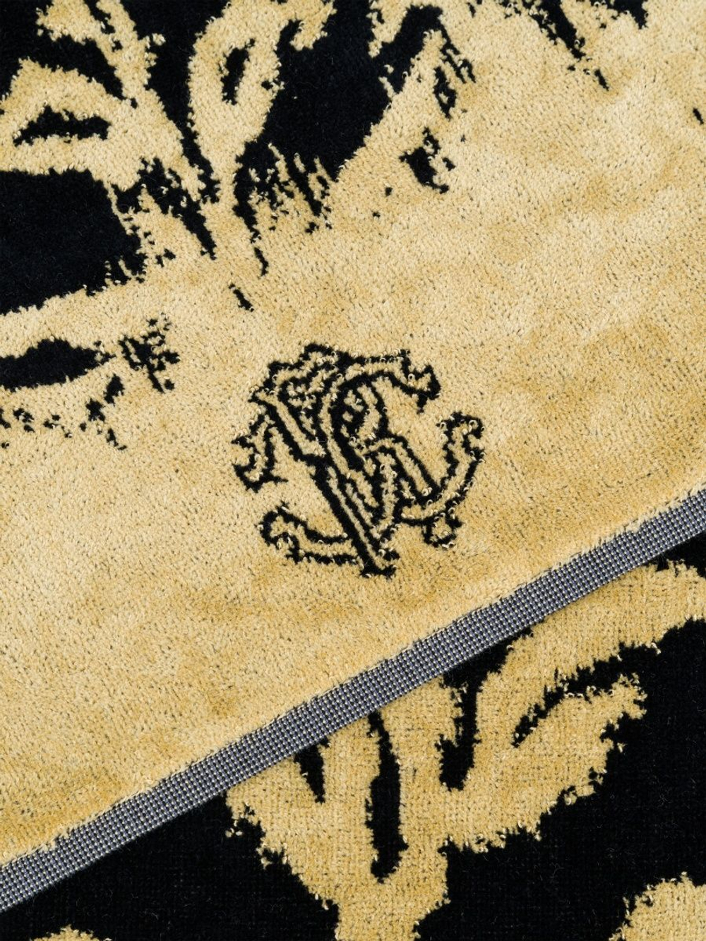 Полотенце 95х150 Roberto Cavalli African Zebra senape 003