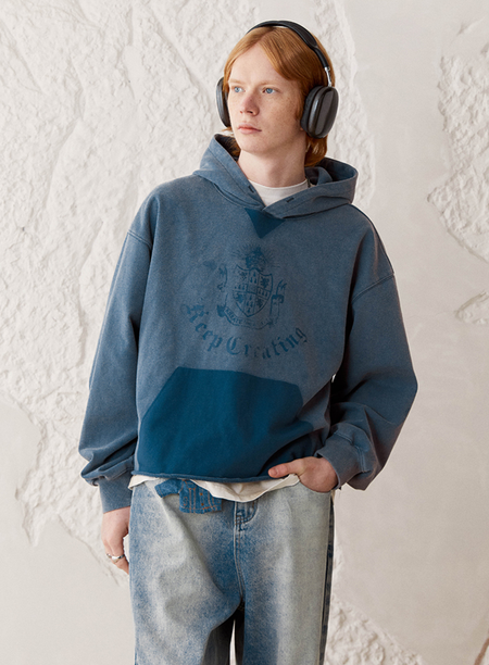 Худи KREATE Washed & Cropped Hoodie