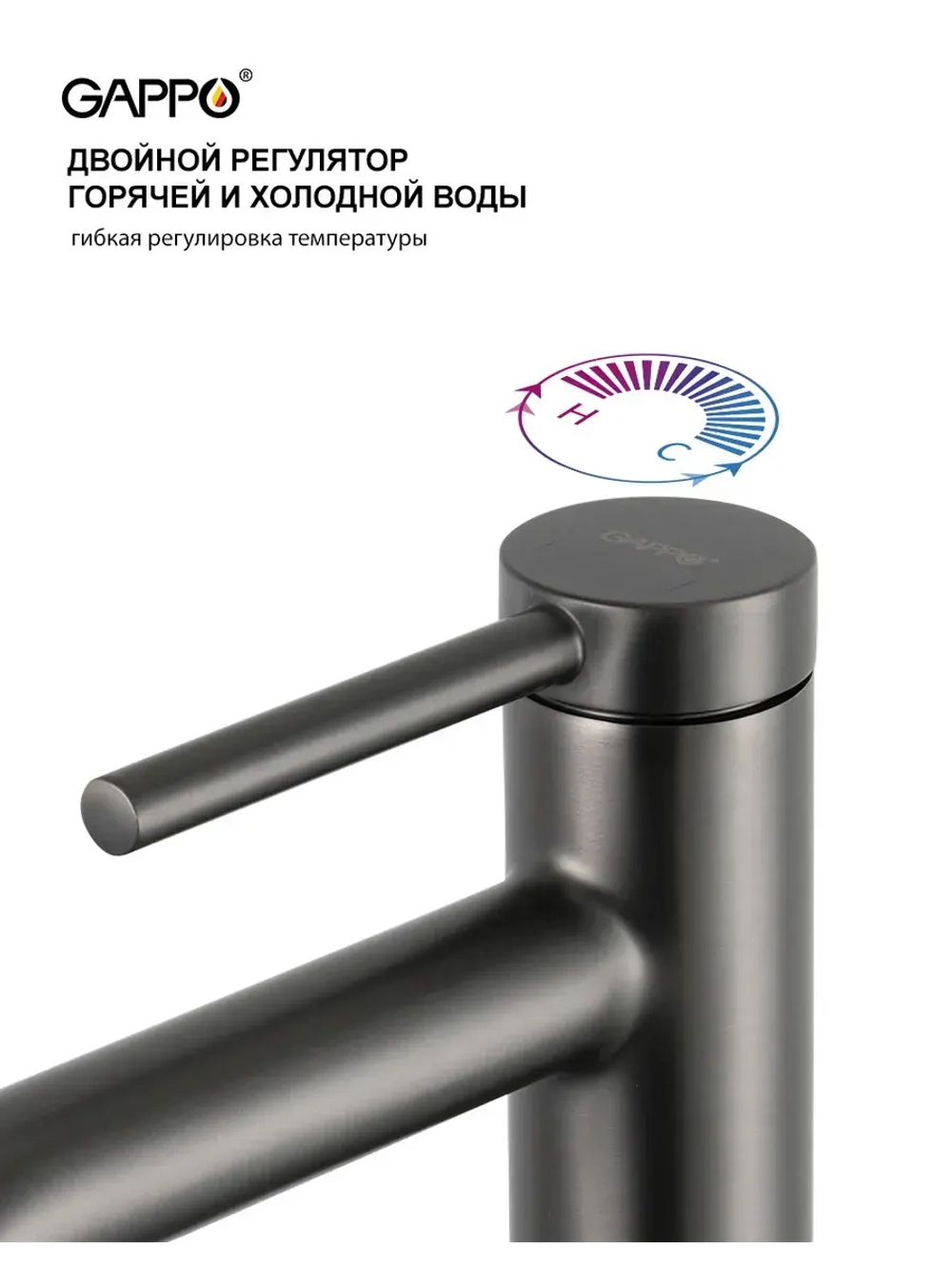 Смеситель для раковины GAPPO G1006-9