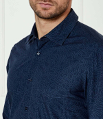 Рубашка Remiton_M BOSS ORANGE - темно-синий(50519779)