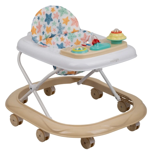 Детский ходунки Indigo SPACE бежевый