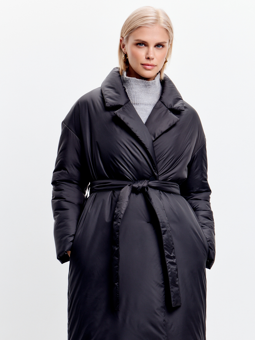 Trends Brands Base Пальто Жен 08_09_CT820_black Черный