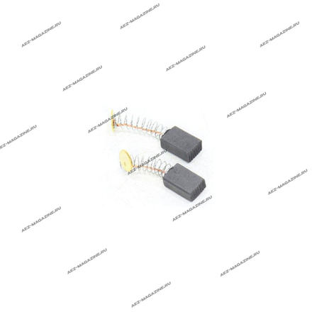 Электроугольная щетка 5х8х12 d 7.5 кр.пятак