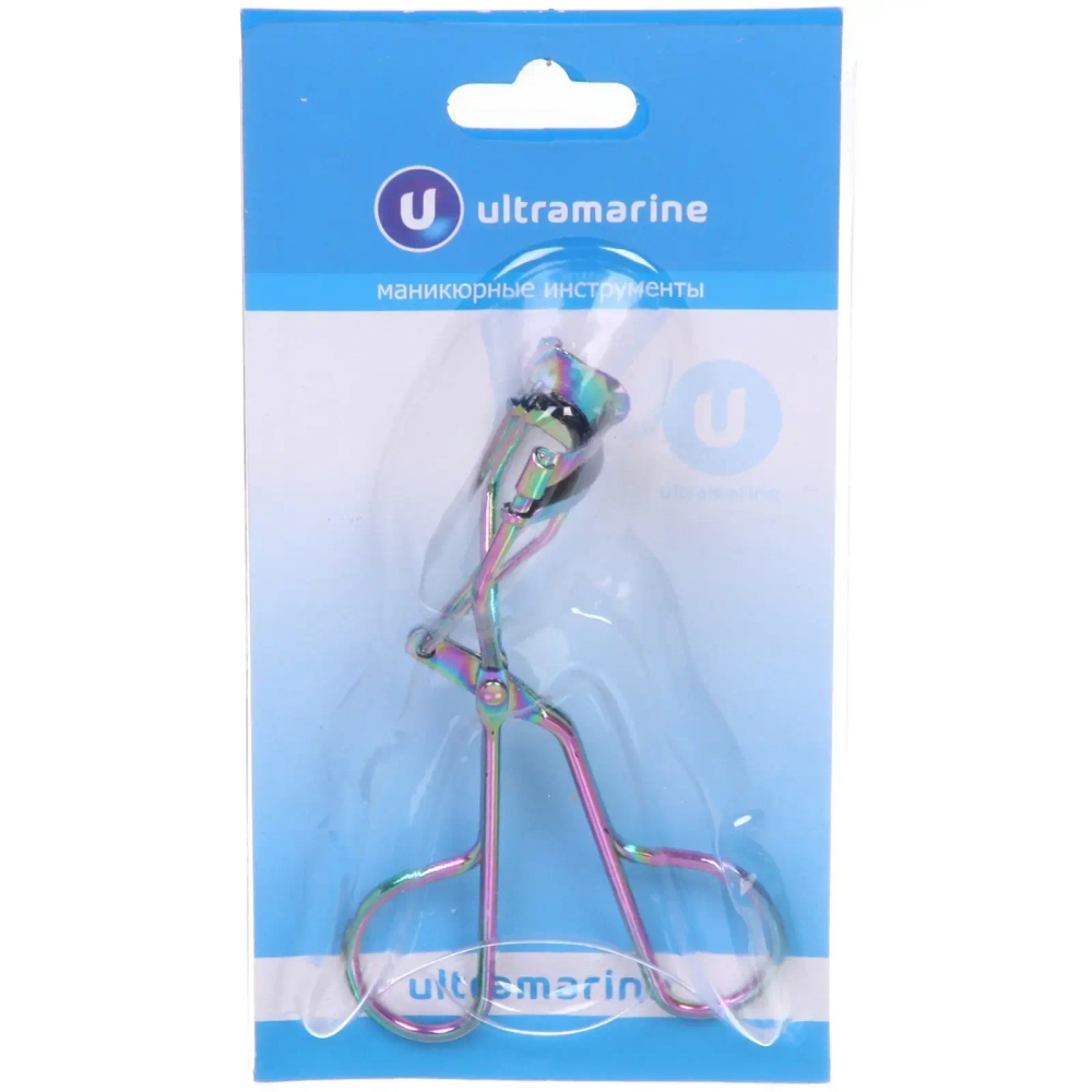 Щипцы для завивки ресниц «Beauty Shop», цвет призрачный хамелион, 11*3,5см (блистер Ultramarin)