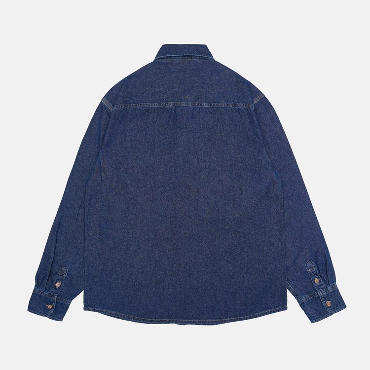 Рубашка мужская Dickies Lightweight Denim Shirt артикул:DK0A88GY0DD1 - купить в магазине Дайс