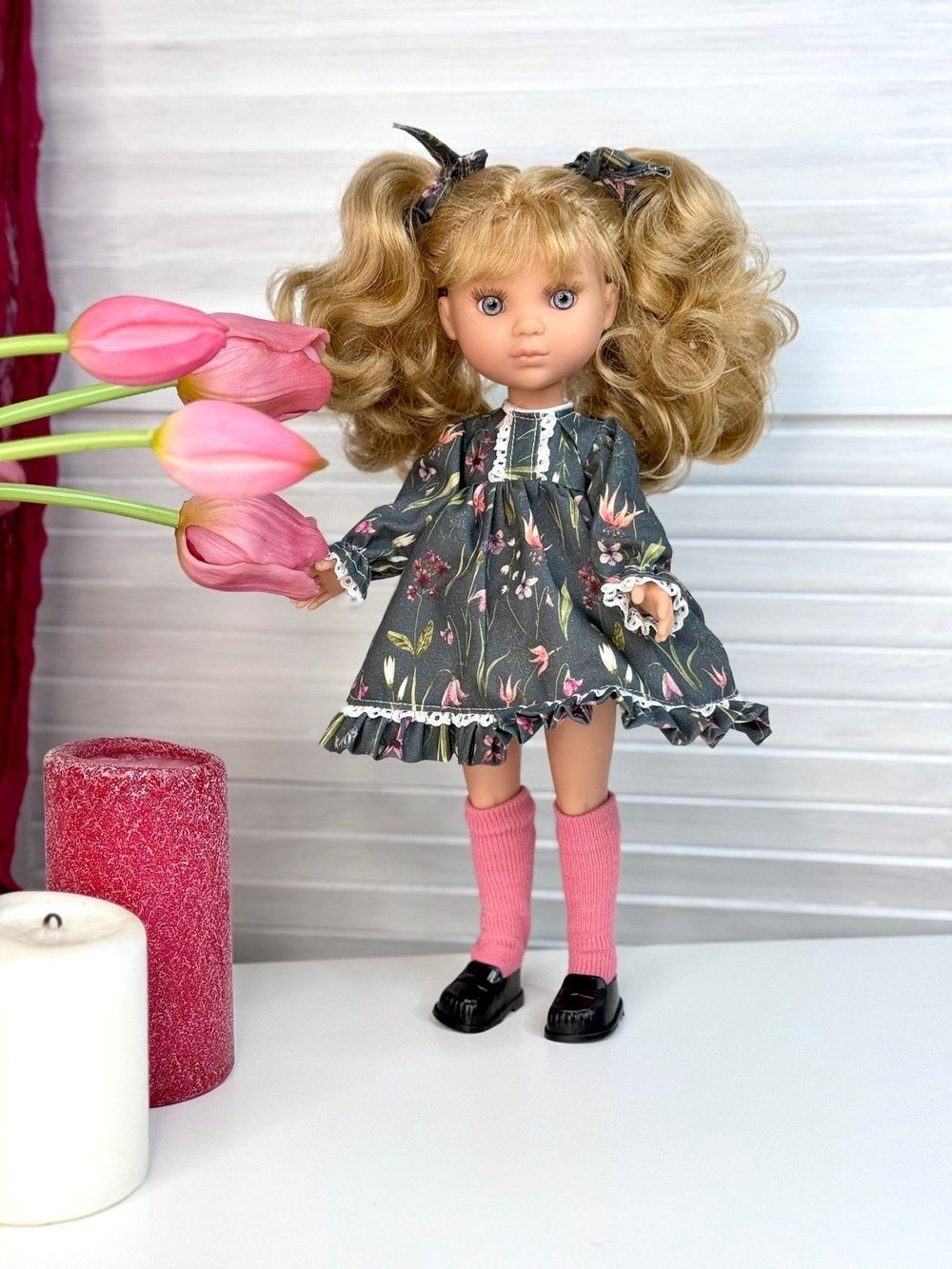 Кукла BERJUAN виниловая 35см Ева (836)