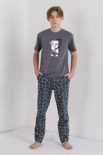 Костюм для мальчика Чарли-1 Виотекс СЕРЫЙ