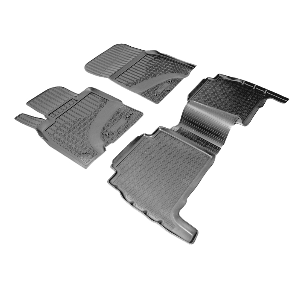 Ковры в салон Norplast/Unidec для Toyota LC 200 (2012-)Полиуретан,5\7 мест арт.NPA11-C88-500