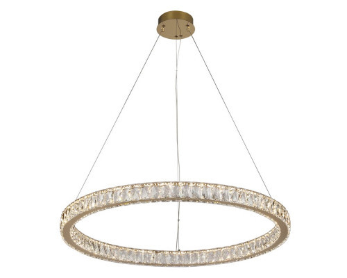 Подвесная светодиодная люстра Newport Krista 8580/80 C gold, М0071284