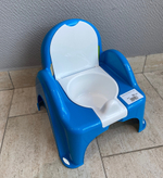 Горшок Стульчик "Монстры" голубой