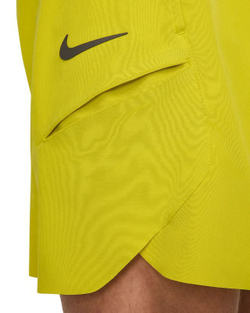 Мужские теннисные шорты Nike Court Slam Dri-Fit Tennis - желтый