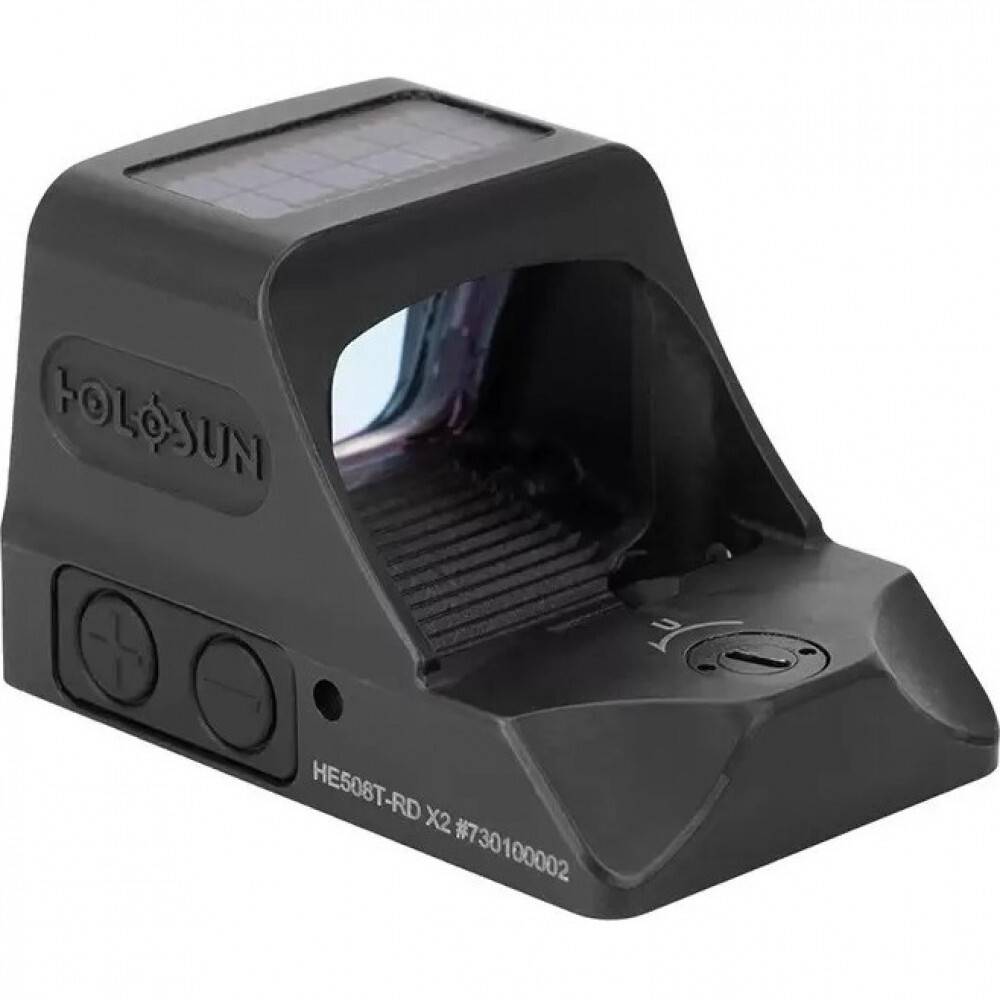 Коллиматорный прицел HOLOSUN HE508T-RD X2 (открытый, 2 МОА, объектив 23х16, 3 метки красная, без кронштейна)