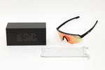 Очки S&C ZACAN True revo purple mirror, Matt black