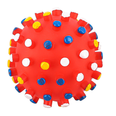 "Мяч "мина" резиновый 10см