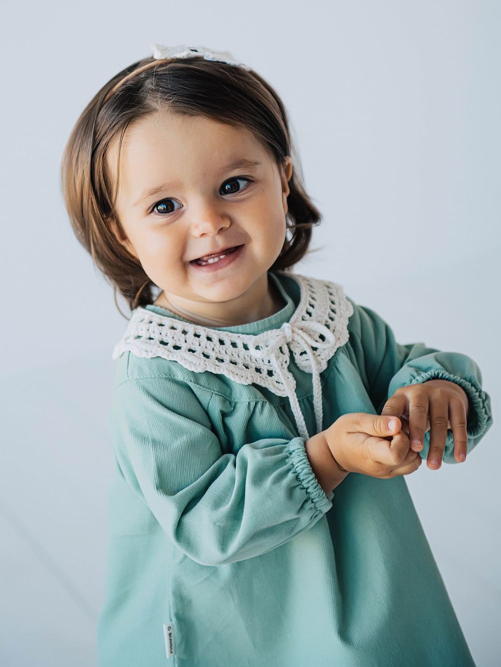 Воротник ажурный "Тофу" 0+