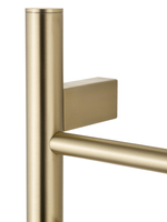 Полотенцесушитель электрический WONZON & WOGHAND BONN, Брашированное золото (WW-AL409-BG)