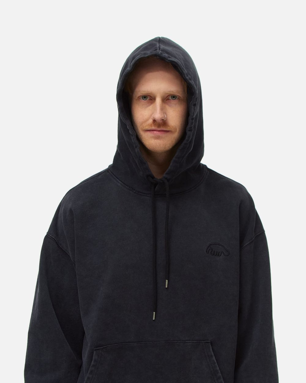 Толстовка ANTEATER Hoodie-Dark-Grey-acid