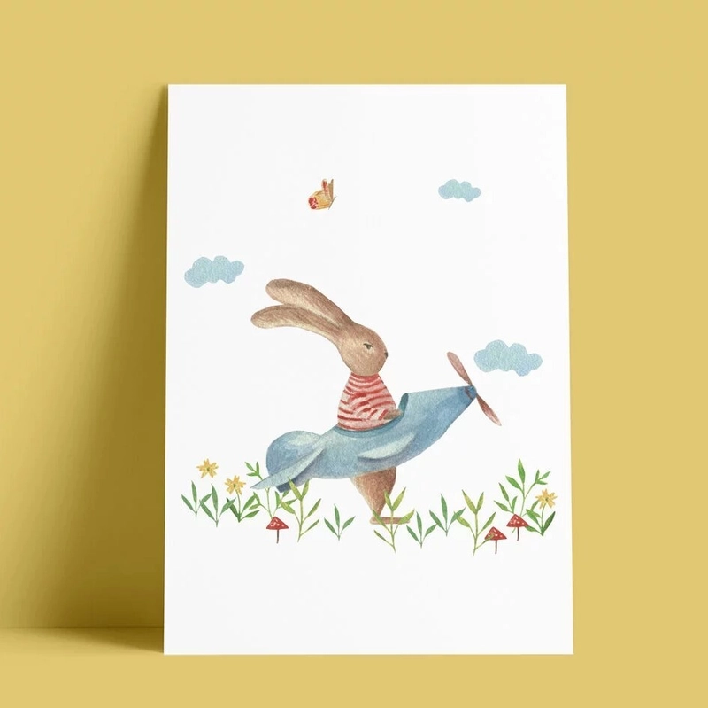 Открытка – Летчик