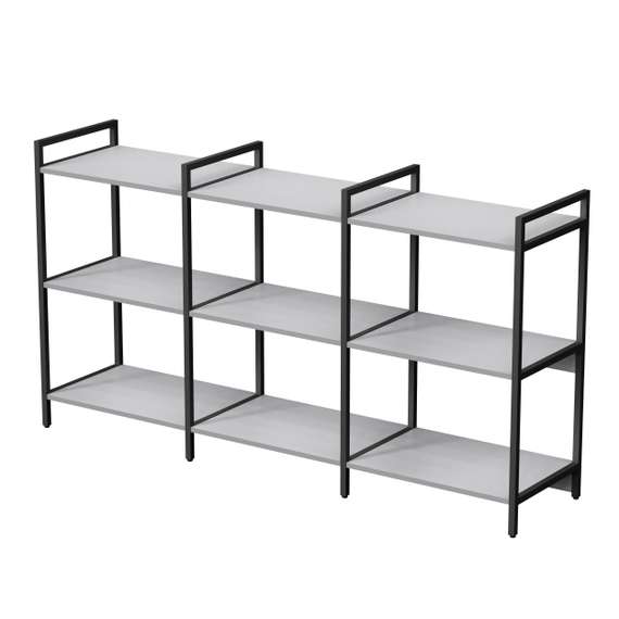 10ССТ.3.600 Стеллаж средний тройной 3 полки (1760*400*952)