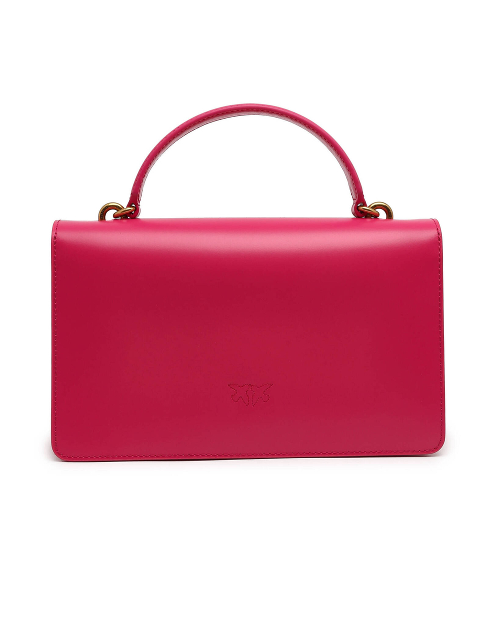 кожаная сумка-мессенджер love one Pinko - розовый(100072 A0F3)