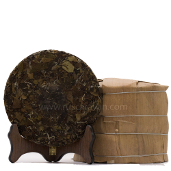 1007к Чай прессованный белый "ЛиДа, Тай Му Бай Ча" (бин, 350 гр)