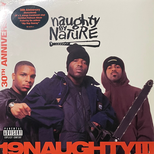 Naughty By Nature ‎– 19 Naughty III 2LP (Канада 2023г.) Orange