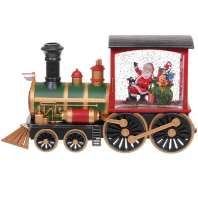 Сувенир с подсветкой «Волшебное путешествие» 31,4*9,8*17 см, 8 мелодий, подсветка, эффект снегопада (работает от 3*АА, USB)