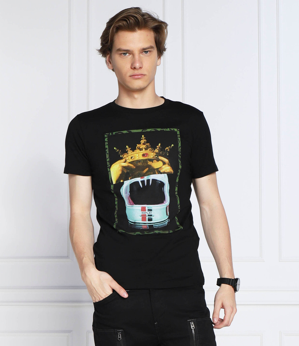 футболка Replay - черный(M6257.000.2660)
