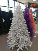 Искусственная белая елка «Жемчужная» (пвх) 270 см / 2.7 м