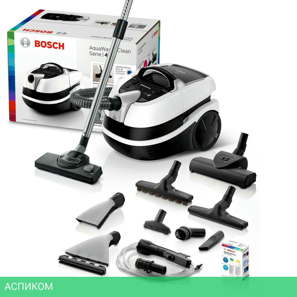 Пылесос Bosch BWD421PRO белый